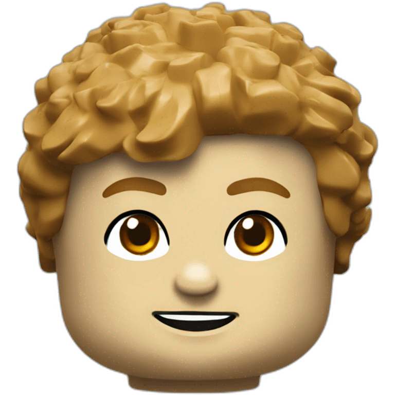 lego mini figure head emoji