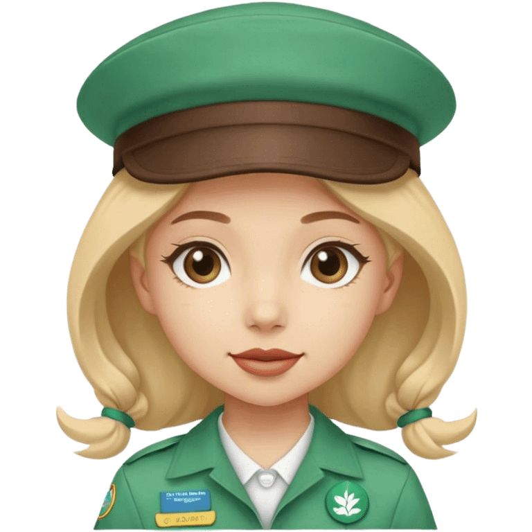 Wendy’s as a Girl Scout  emoji