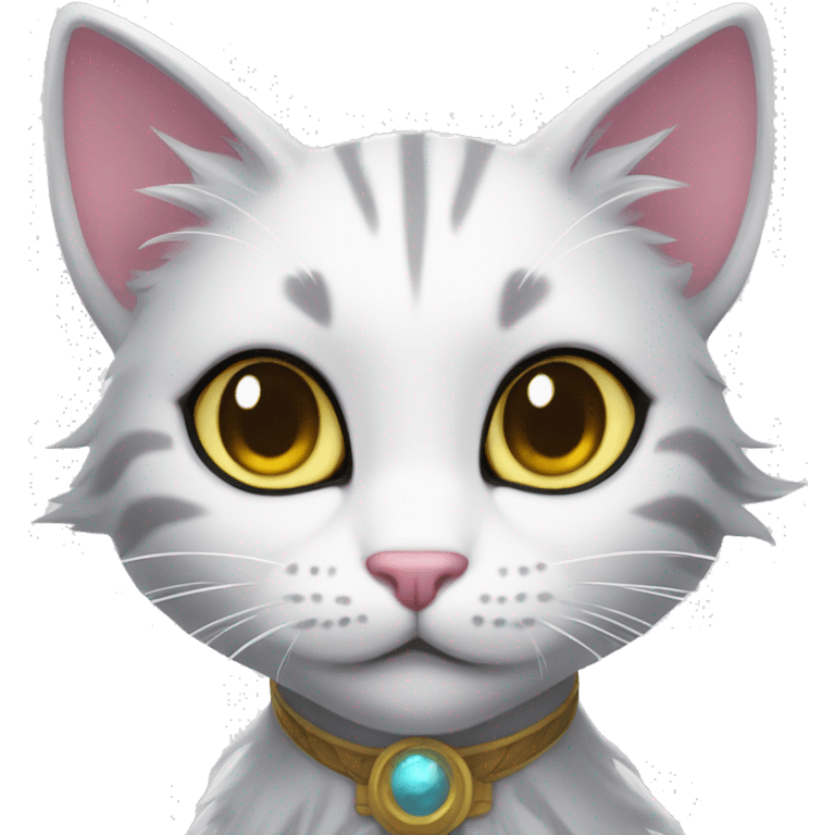 Yuumi the magical cat league of legenfs emoji