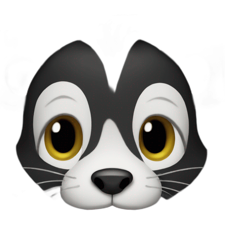 cute skunk  emoji