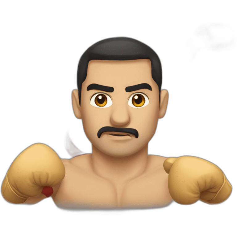 boxeador rubio emoji