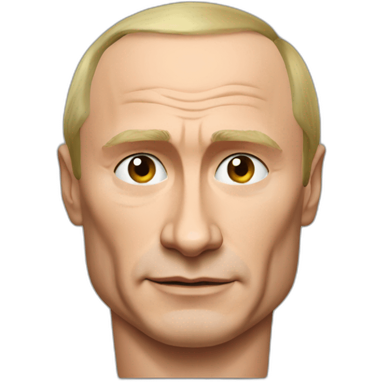 vladimir putin with muscles emoji