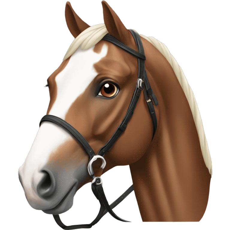 Dressage horse emoji