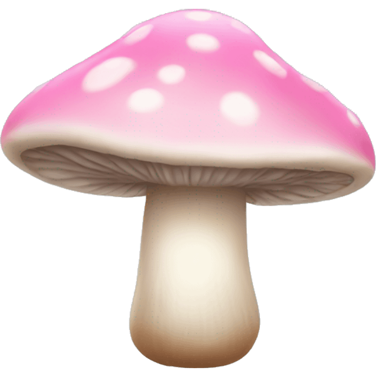 Light pink mushroom emoji