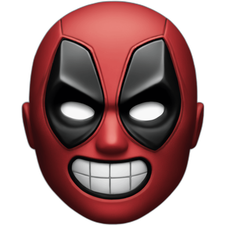 Deadpool face emoji