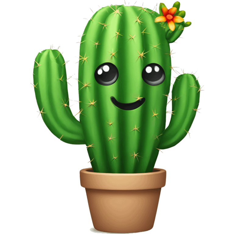 Decorated cactus  emoji