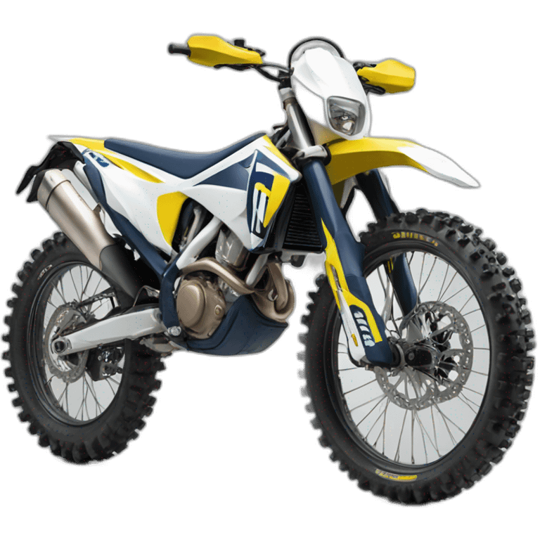 Bike husqvarna cross  emoji