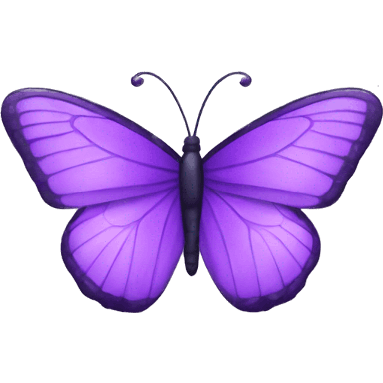 purple butterfly emoji