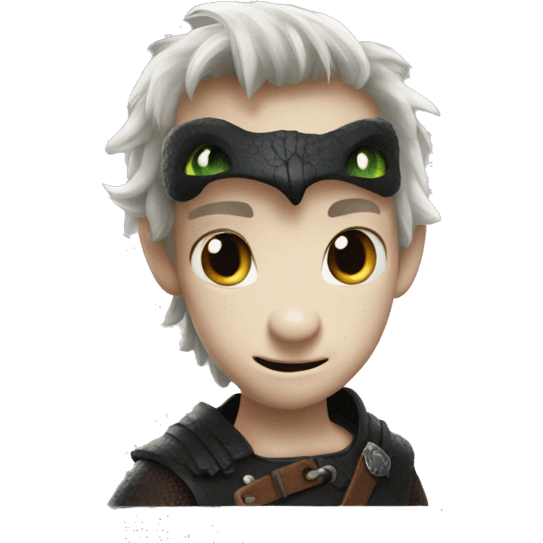 Toothless from How To Train Your Dragon emoji