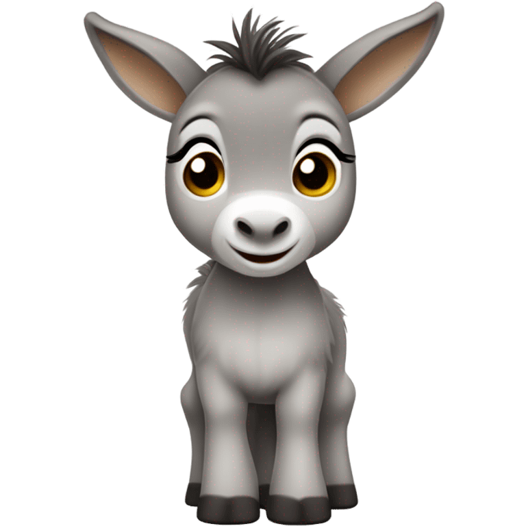 Baby donkey cute  emoji