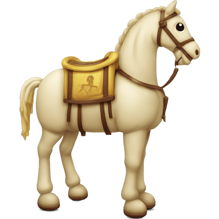 Trojan horse balloonfigure emoji