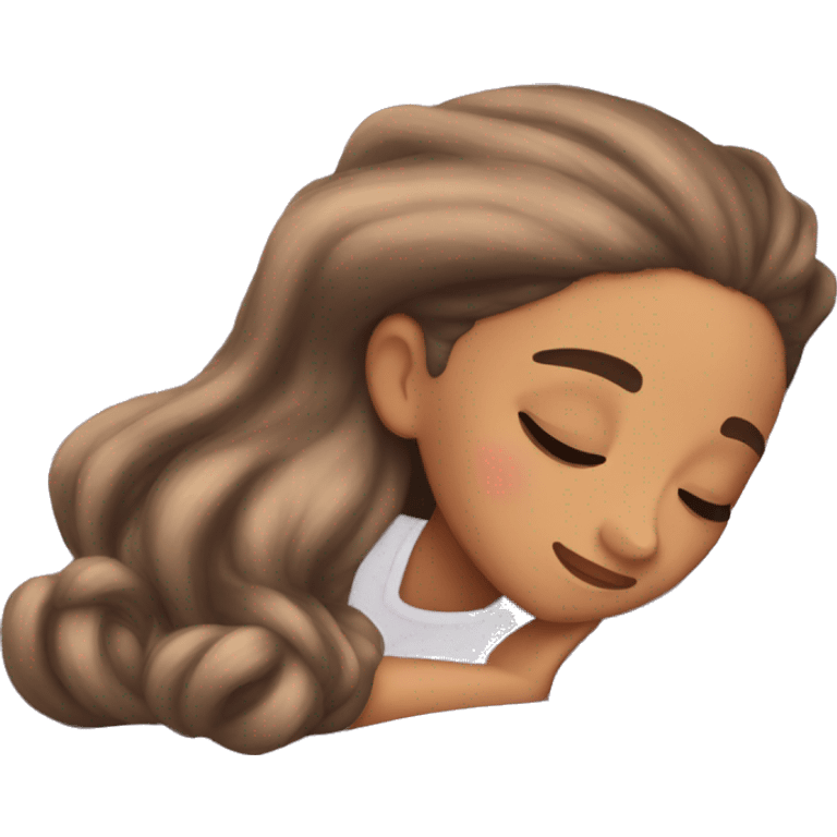 Ariana Grande sleeping emoji