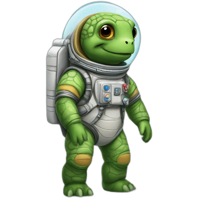 turtle astronaut emoji