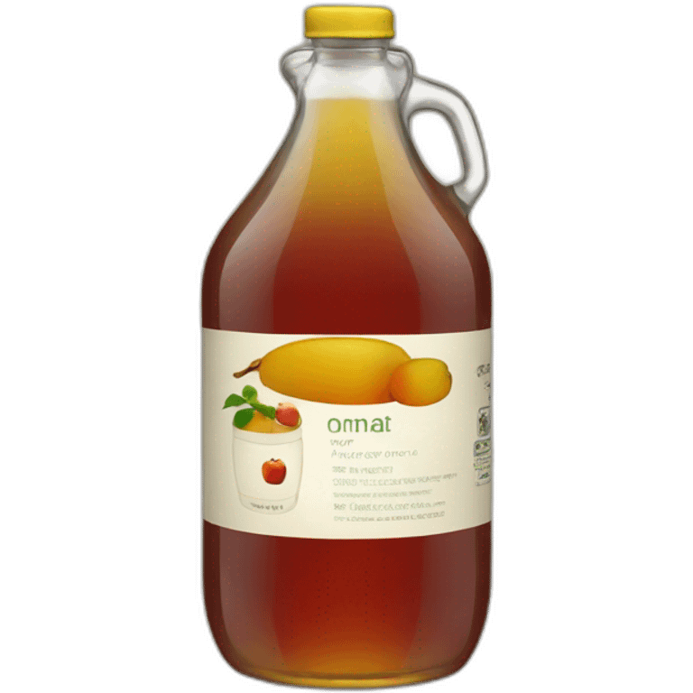 Apple vinegar emoji