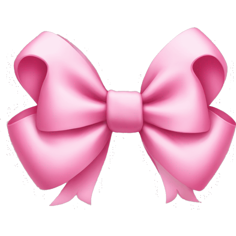 Pretty pink bow emoji