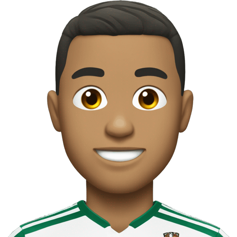 Ronaldo play football  emoji