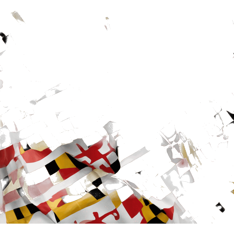 Maryland Flag emoji