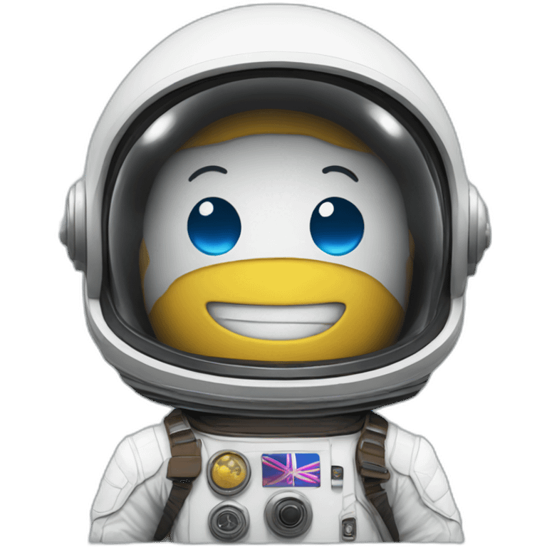 A atronaut for scotland with a candy emoji