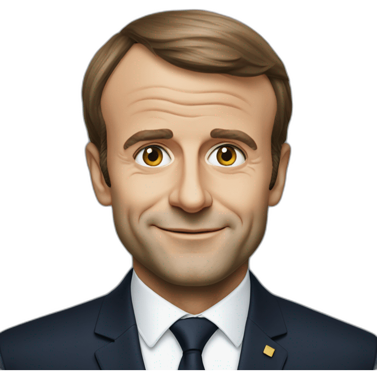 Emmanuel Macron president emoji