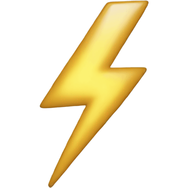 generate white lightning bolt emojie emoji