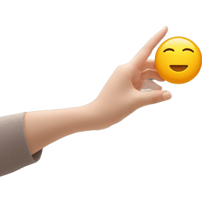 ado asiatique qui tient des clémentines dans ses mains emoji