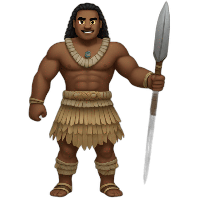 Fijian Warrior emoji