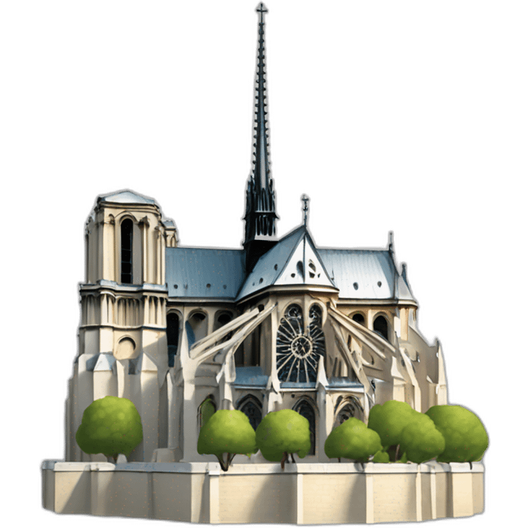 Cathédrale Notre-Dame-de-Paris emoji