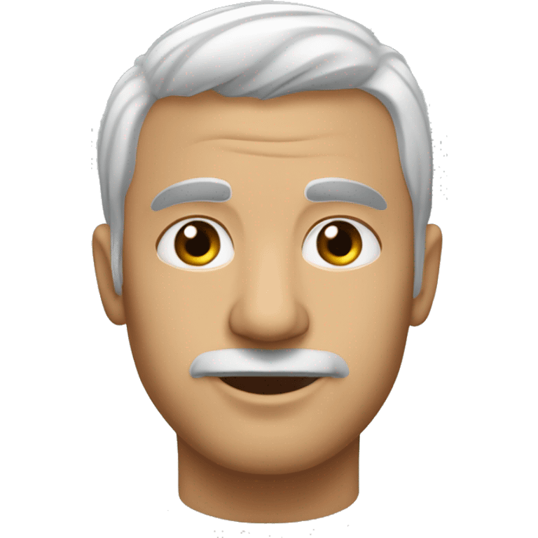 homem branco gordinho careca de ocu emoji