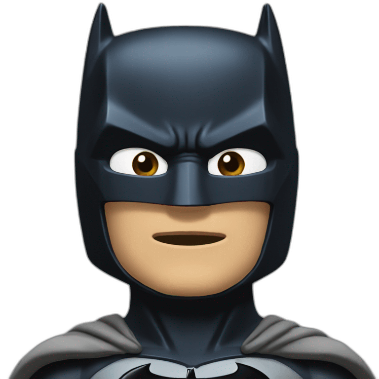 The batman emoji