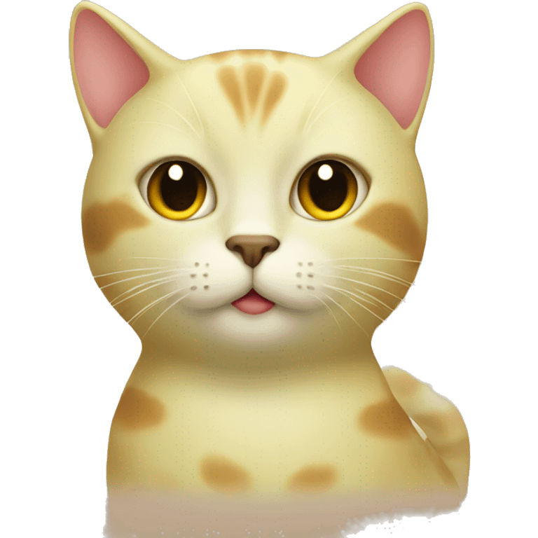 pear cat emoji