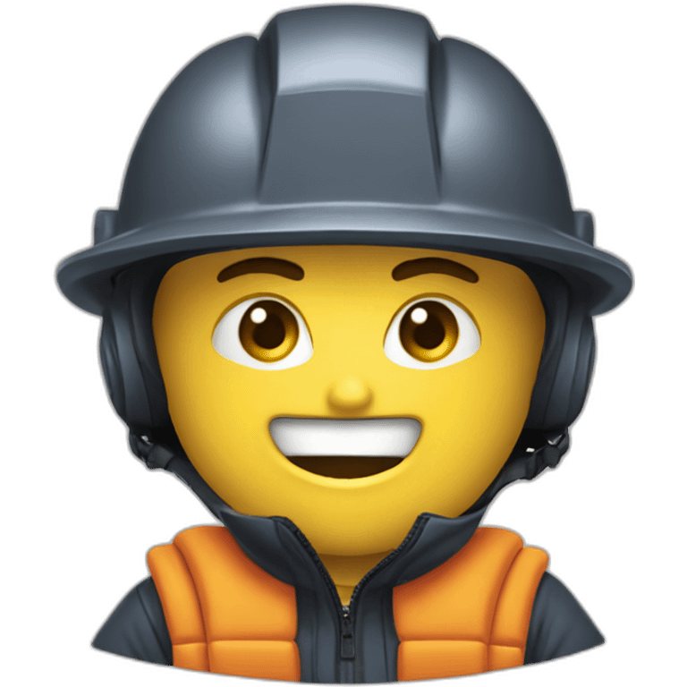 drill man in gore tex emoji