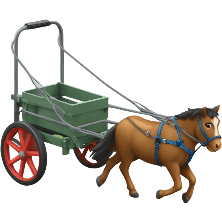 harness cart emoji