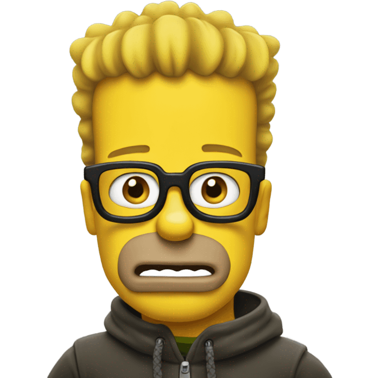 BART Simpson emoji