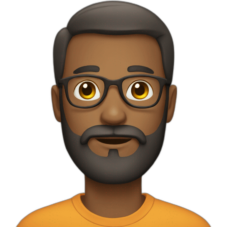 A man with a beard emoji