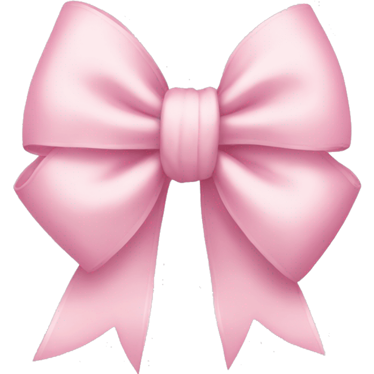 Light pink Bow emoji