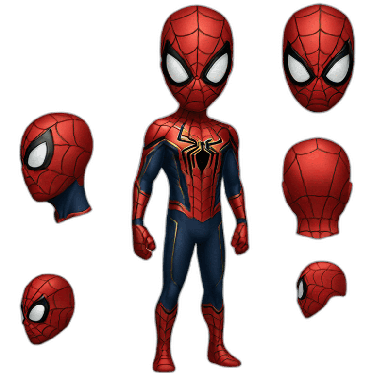 Iron spiderman  emoji