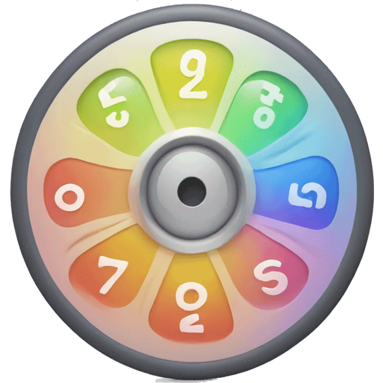 Gradient Prizes wheel emoji