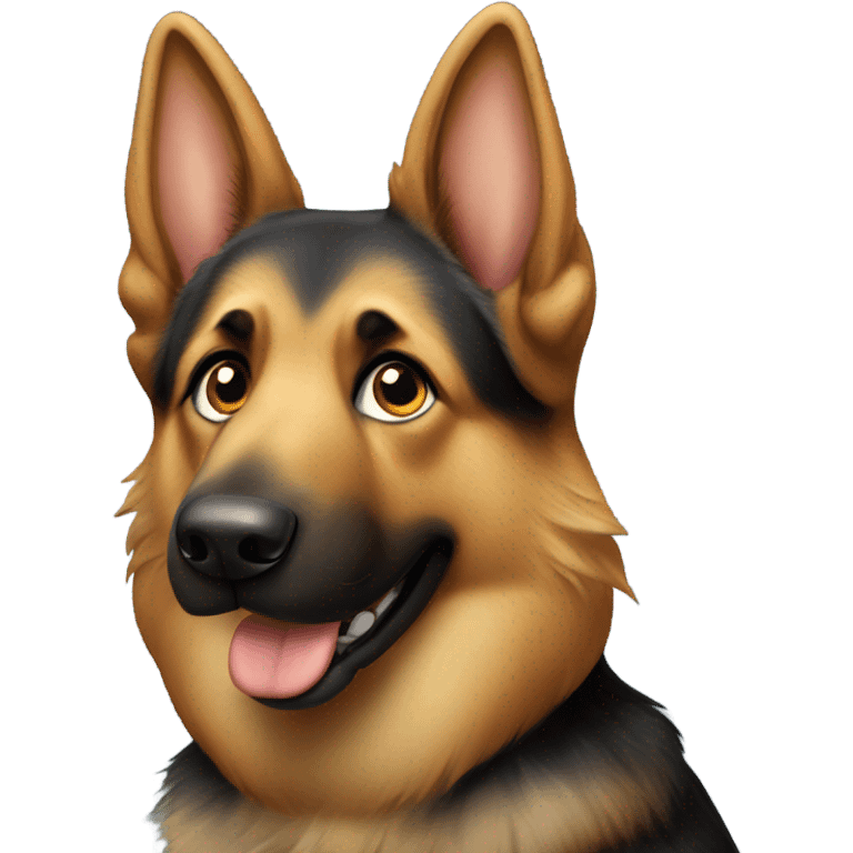 German shepherd emoji