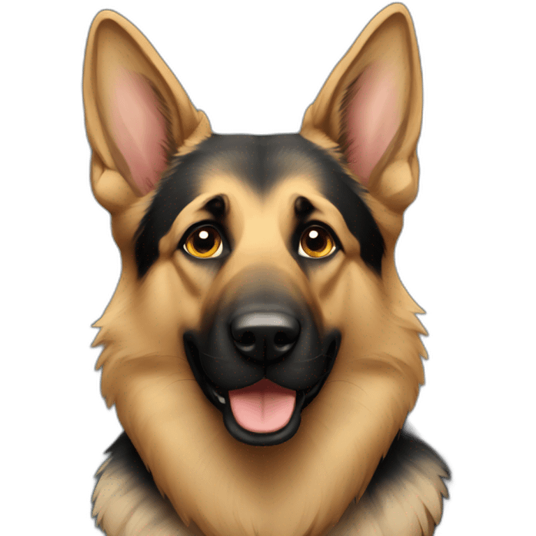 german shepherd emoji