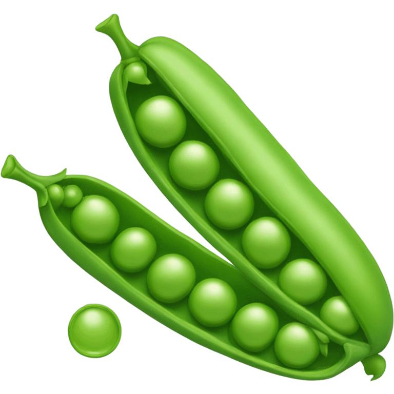 Pea pod emoji