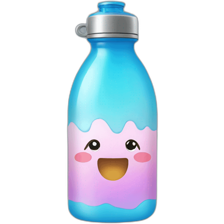 Kawaii water bottle emoji