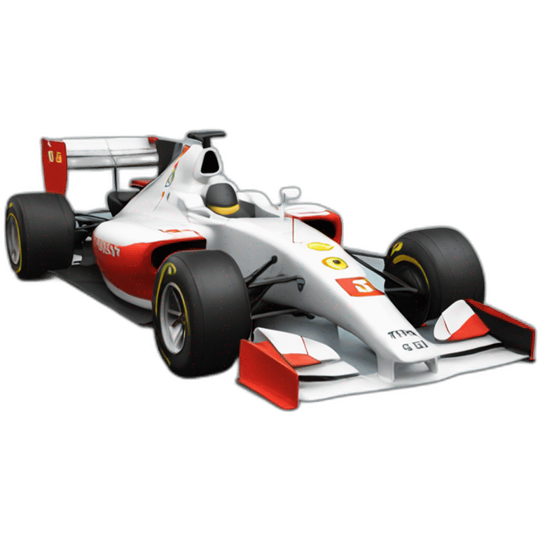 Formula 1 car emoji