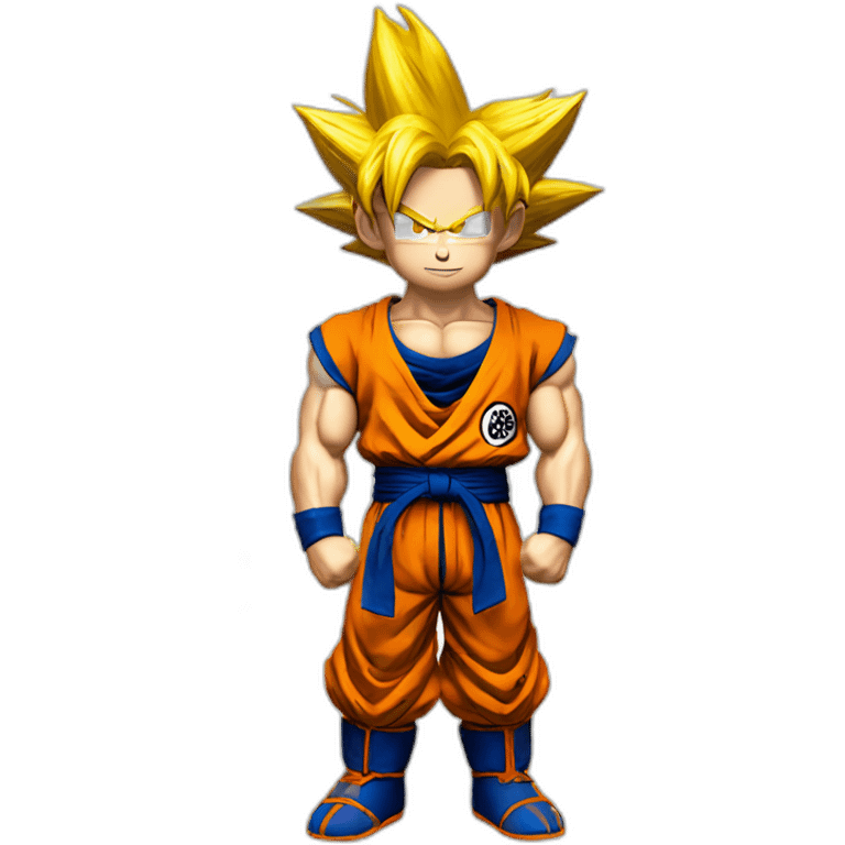 Goku super sayan emoji