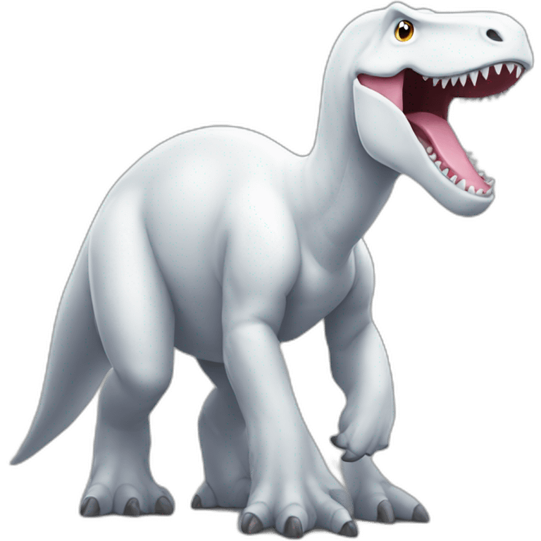 big white dinosaur emoji