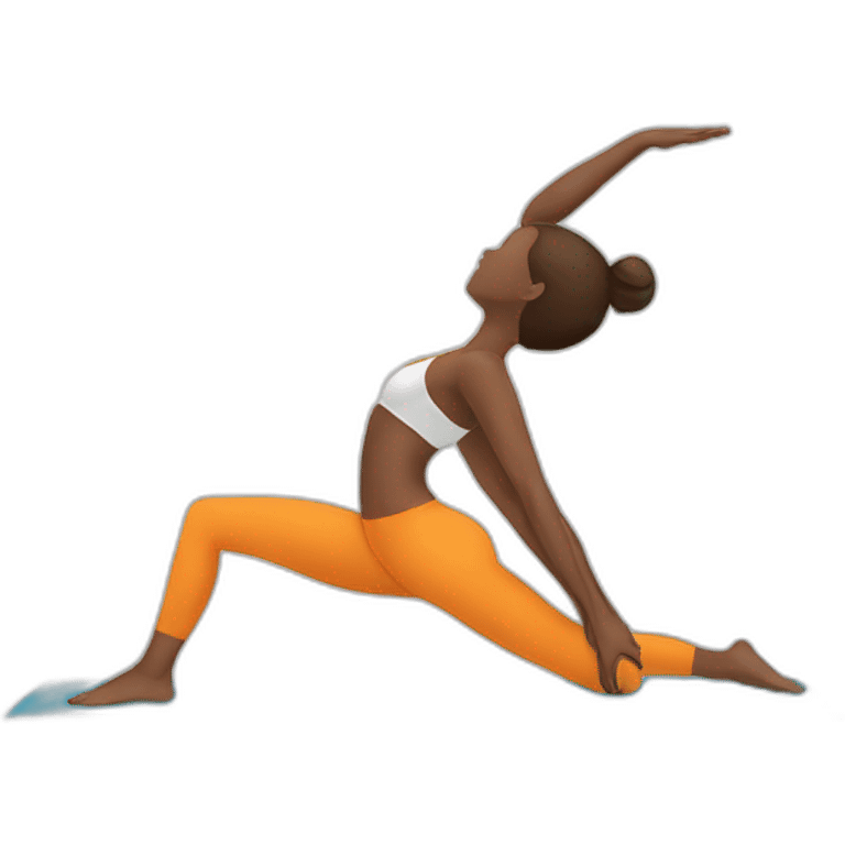 invertida yoga emoji