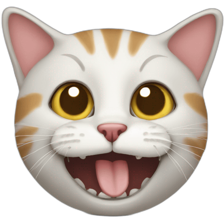 Silly cat emoji