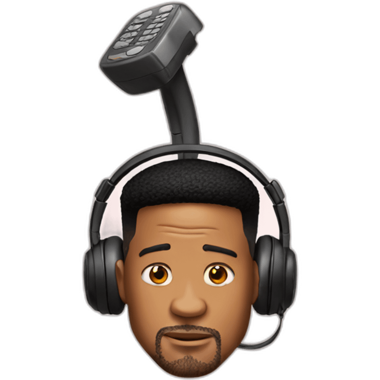 Phone on the head will smith emoji