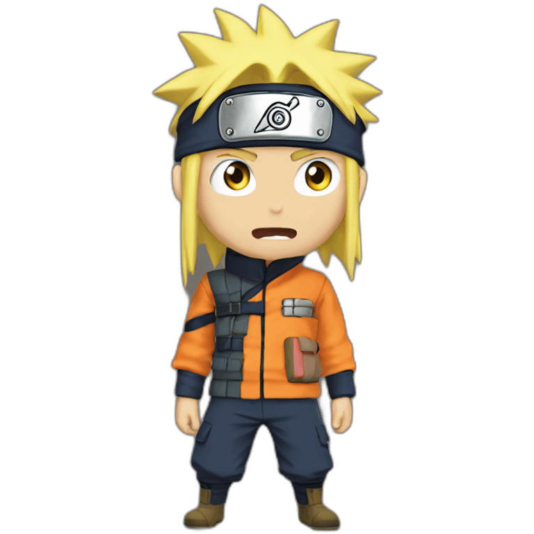 shooked naruto emoji