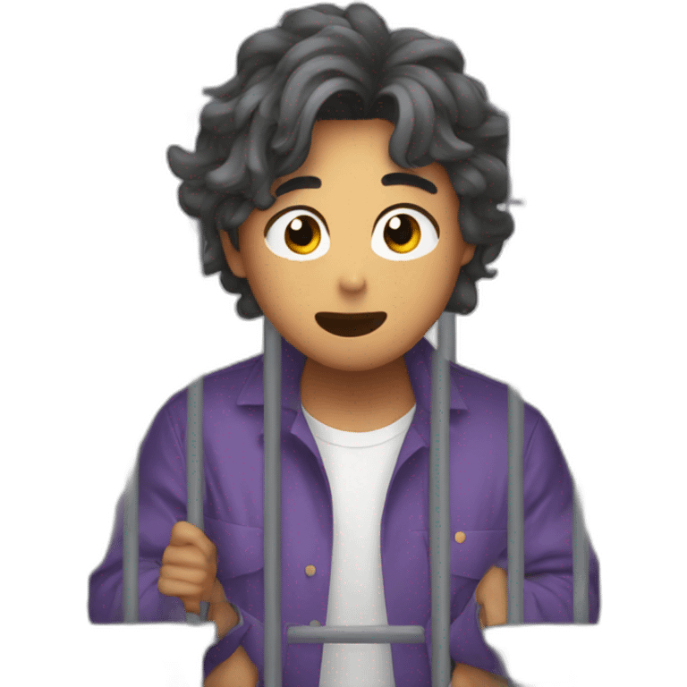 bts singing in jail emoji