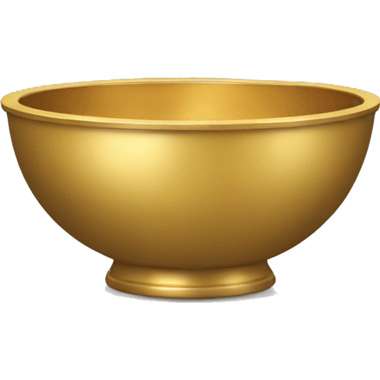 Gold bowl emoji